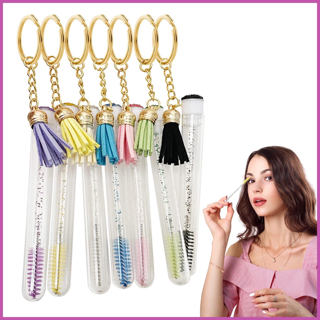 Mascara Wands with Tube Eyelash Diamond Empty Mascara Wand Tube Eyelash