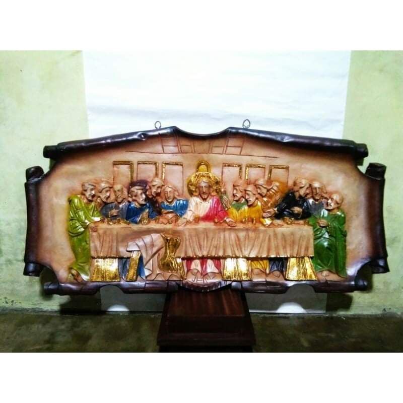 last Supper hanging wall decor(31 inches x 15inches) Shopee Philippines
