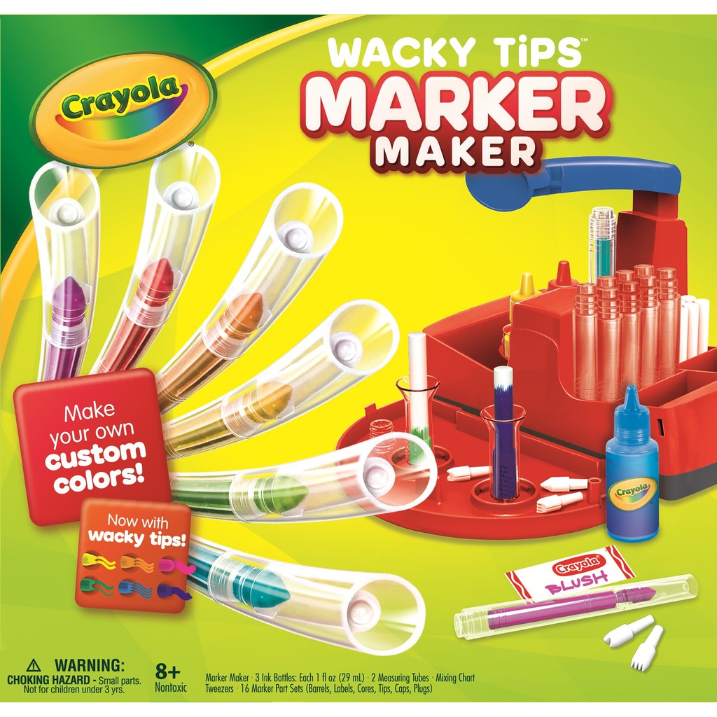 Crayola Marker Maker Wacky Tips