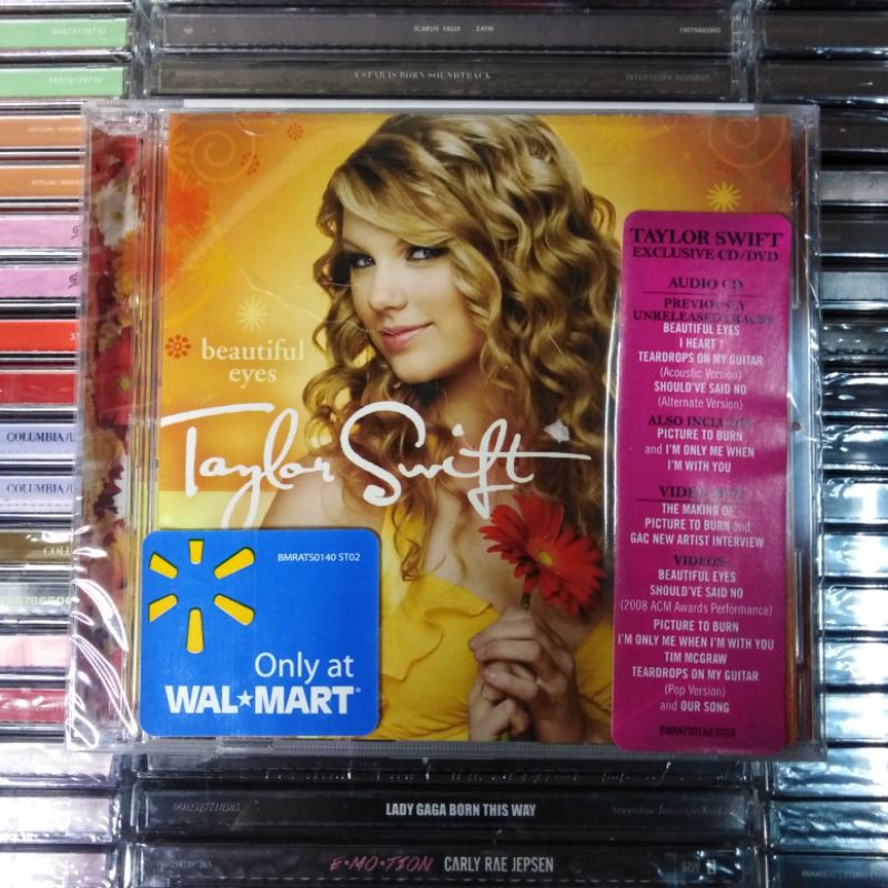廃盤 Taylor Swift beautiful eyes CD+DVD 【公式通販】