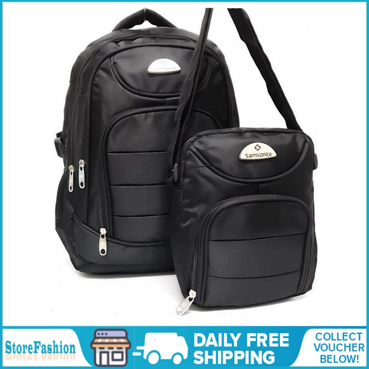 StoreFashion Samsonite 2in1 Backpack and Sling Bag Unisex School