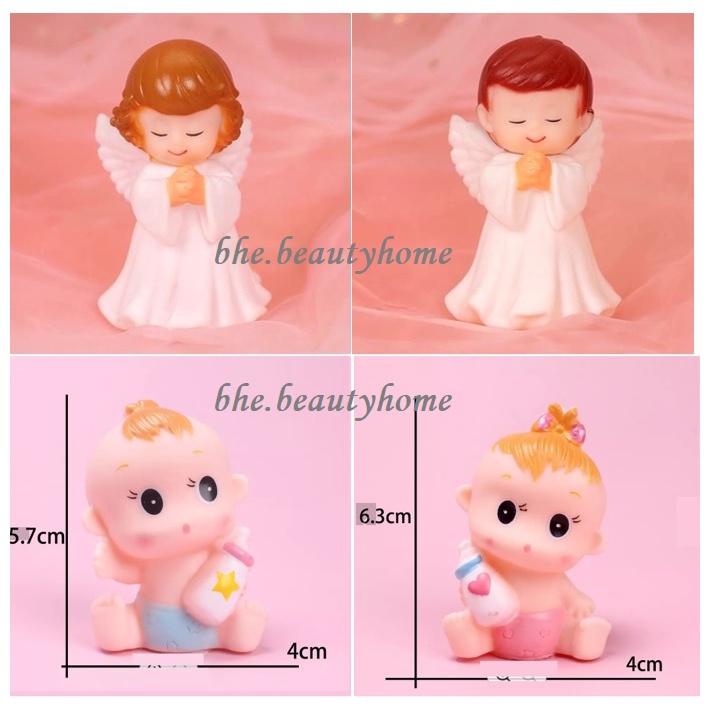 Angel Boy Girl Baby Boy / Girl Toy Angels Cake Topper toys toppers