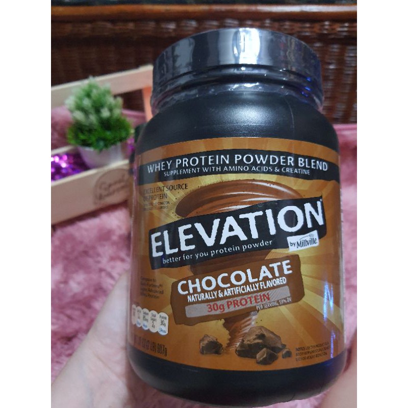Elevation Whey Protein Powder Supplement 907 grams Shopee Philippines