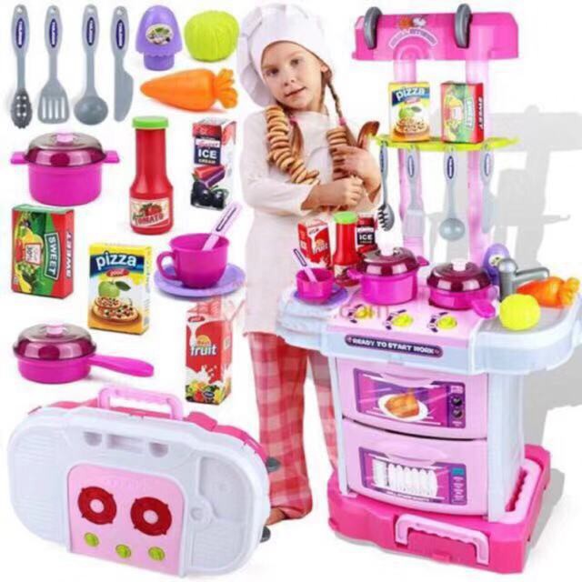 Big Kitchen Set Suitcase And Trolley LITTLE CHEF Shopee Philippines   31f682cfc53c4891c1284b8f27d25d32