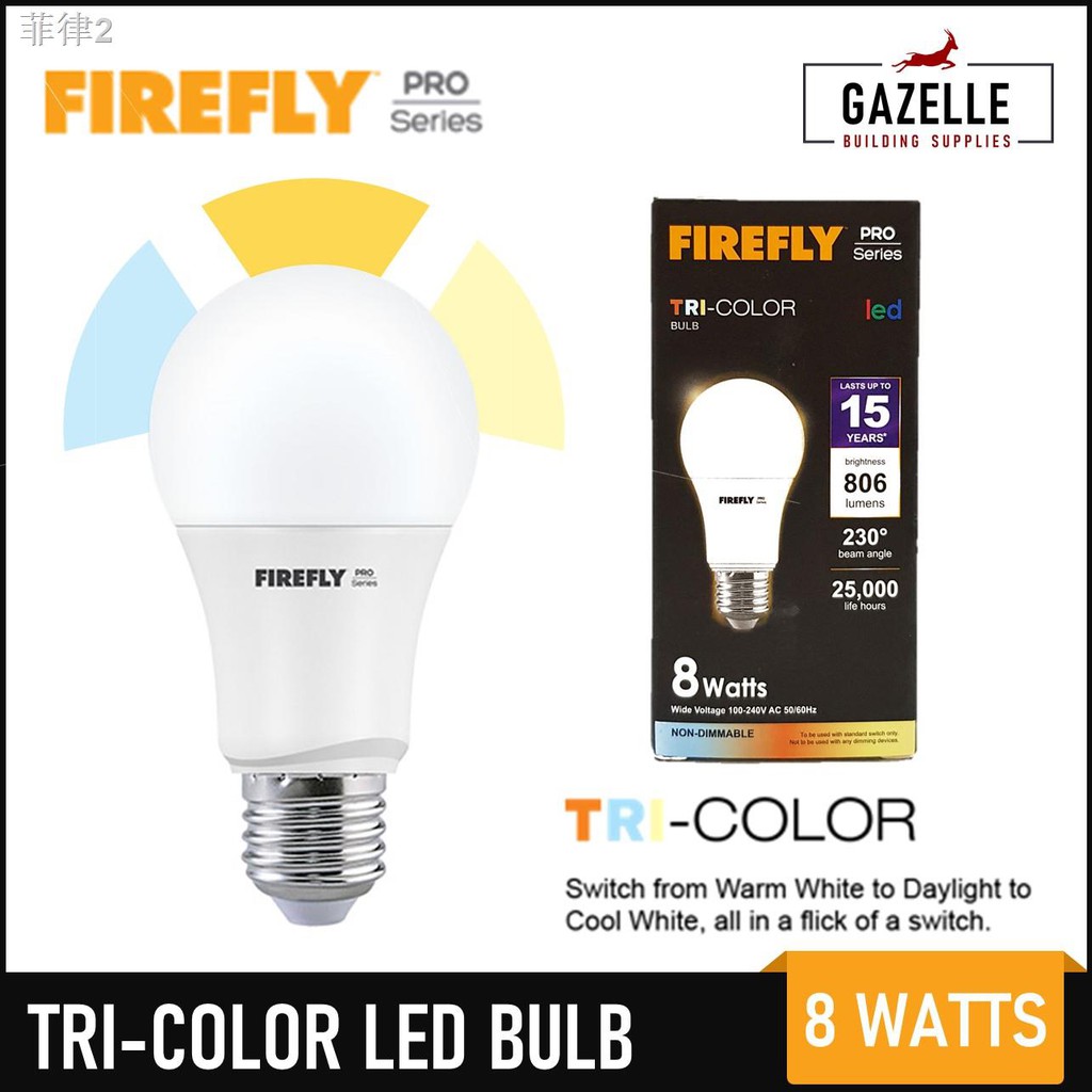 Tri color store bulb