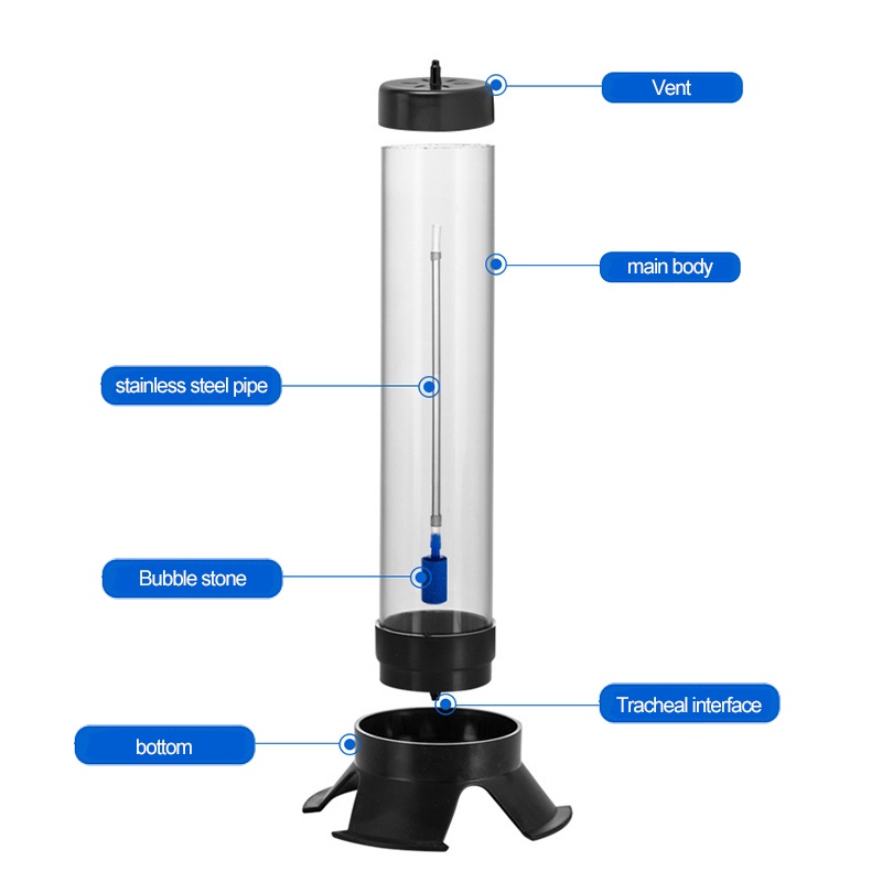 Brine Shrimp Artemia Eggs Hatchery Kit - Aquarium Incubator Hatcher For Fish Tank - All Water Types