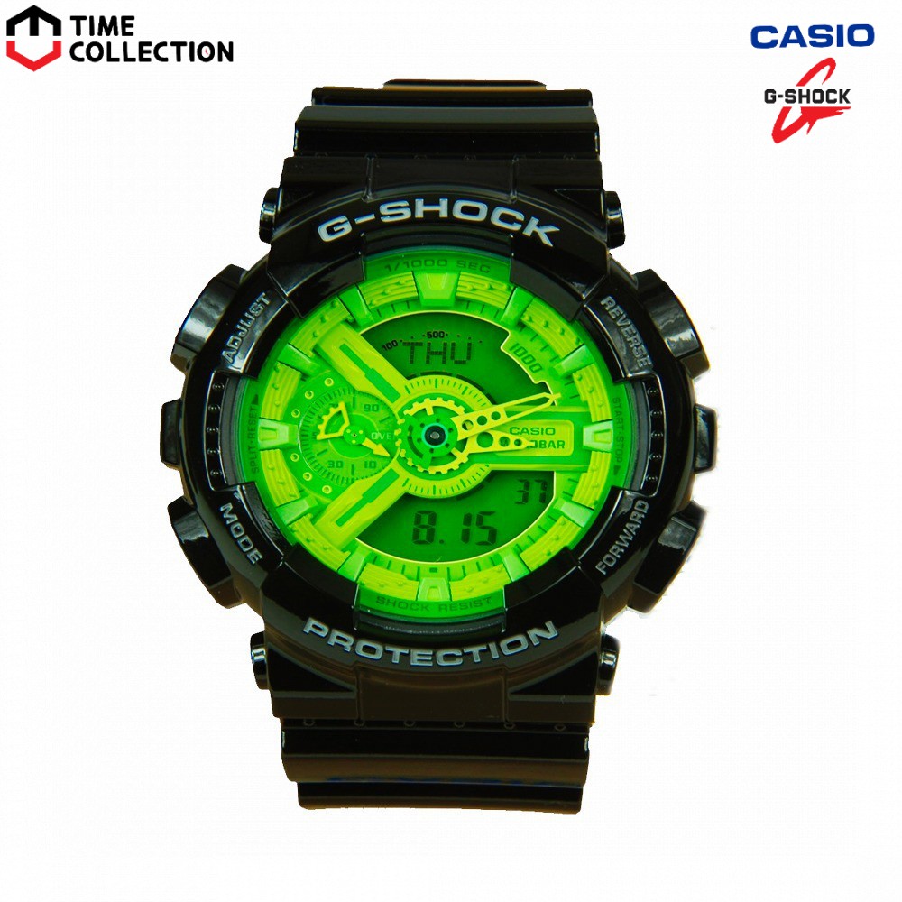 Casio G Shock Ga 110b 1a3dr Digital Analog Rubber Strap Watch For Men Shopee Philippines 8773