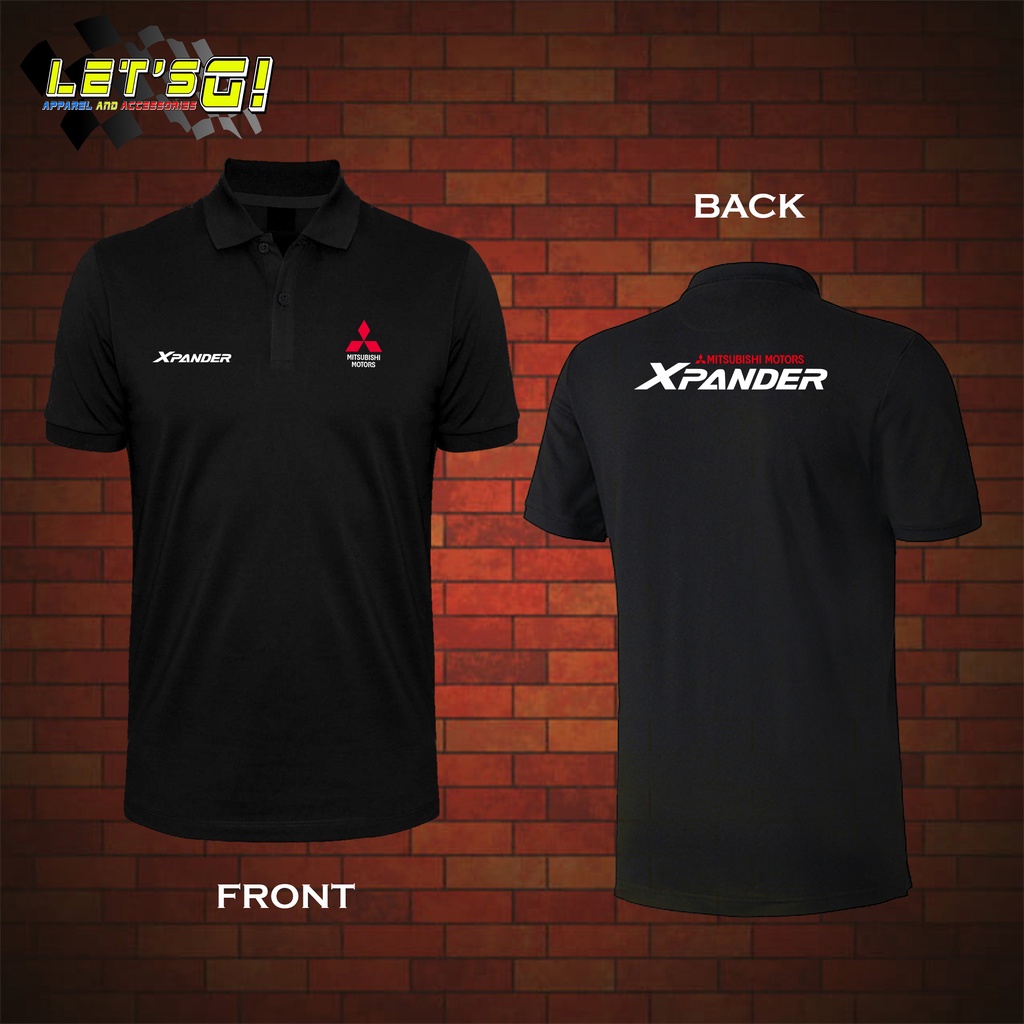 Mitsubishi Xpander Collar Shirt PREMIUM COTTON POLO SHIRT UNISEX XS 3XL Shopee Philippines