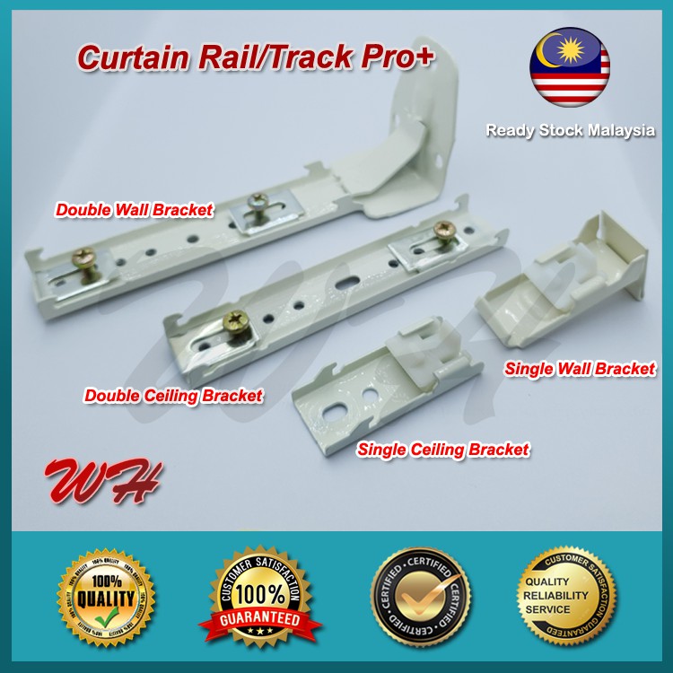 Curtain Rail Bracket / Curtain Track Bracket / Braket Trak Langsir ...
