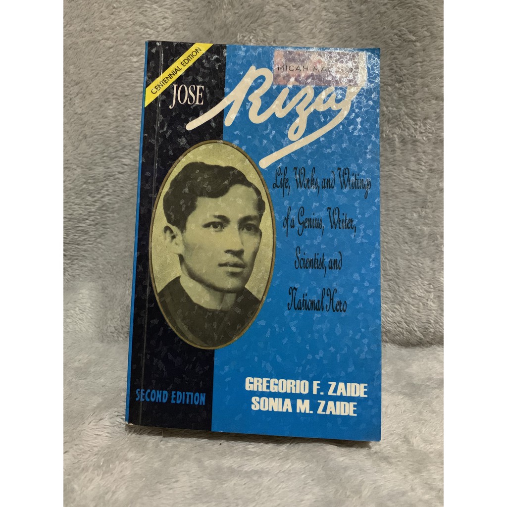 Jose Rizal Life Work Writings Of A Genius Writer Scientist And National ...