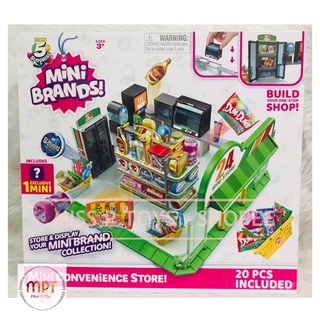 5 Surprise Mini Brands Mini Convenience Store Playset by ZURU