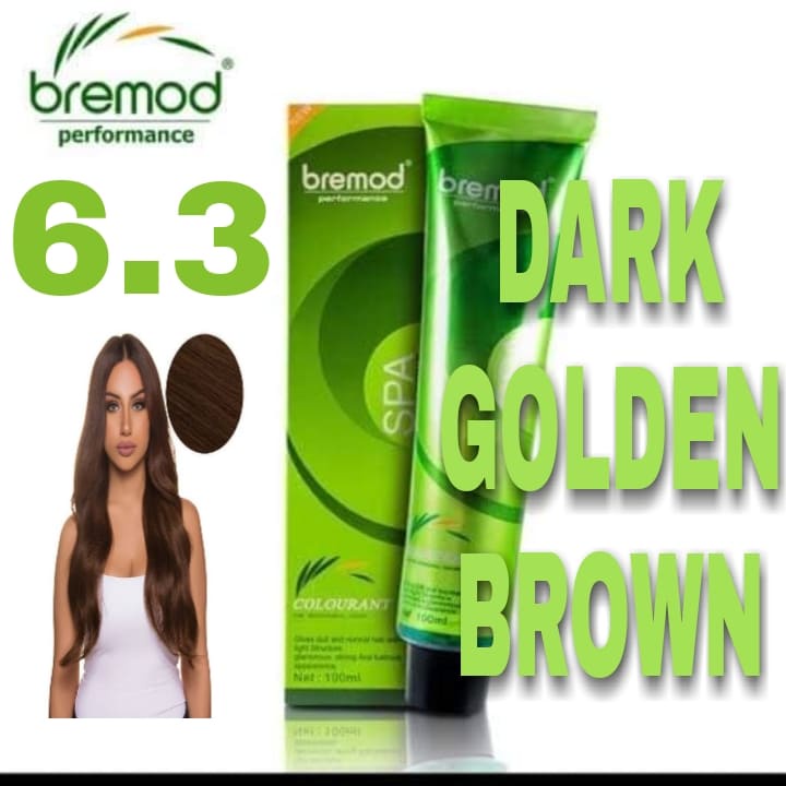 Bremod Performance SPA Hair Color ( 6.3 dark golden brown ) 100 ml Shopee Philippines