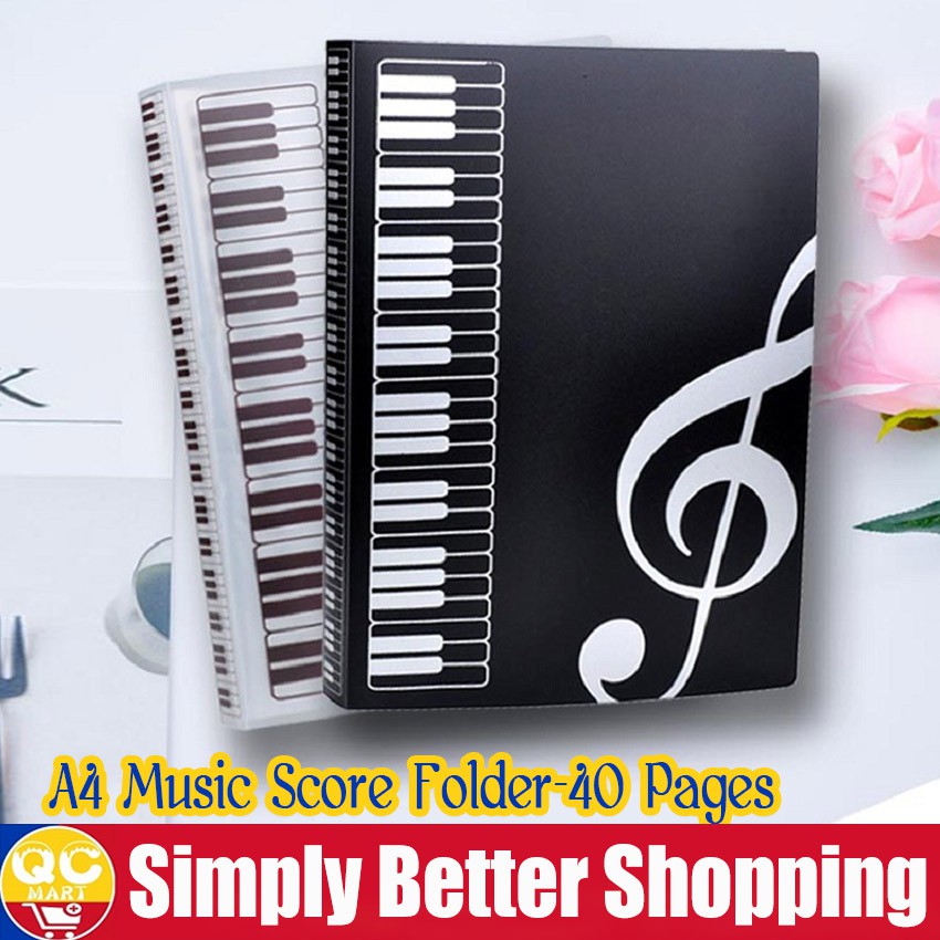 Music Score Folder A4 Size Music Score Paper Sheet Document File