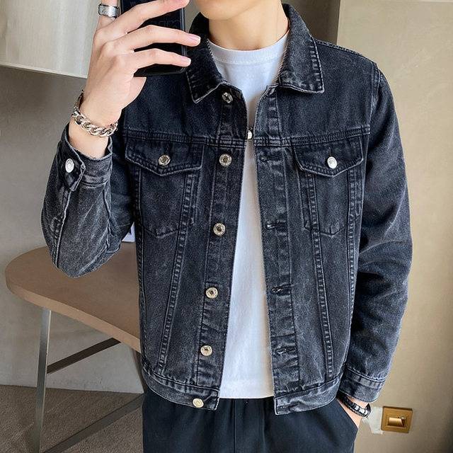 Men Clothes Cowboy Male Jacket Jeans Jacket Big size Men’s Denim Jeket ...