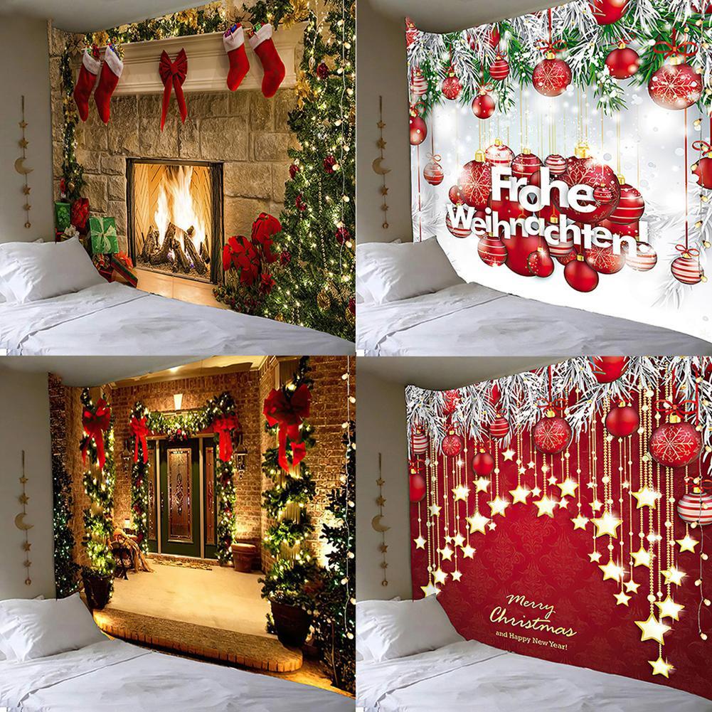 150 130cm Christmas Bedroom Decor Tapestry Kawaii Room Mat Hanging   3230aa67807e9233591b39afd458e0c5