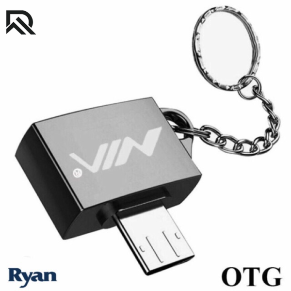 Cod Original NIA micro USB OTG Keychain Adapter with package | Shopee ...