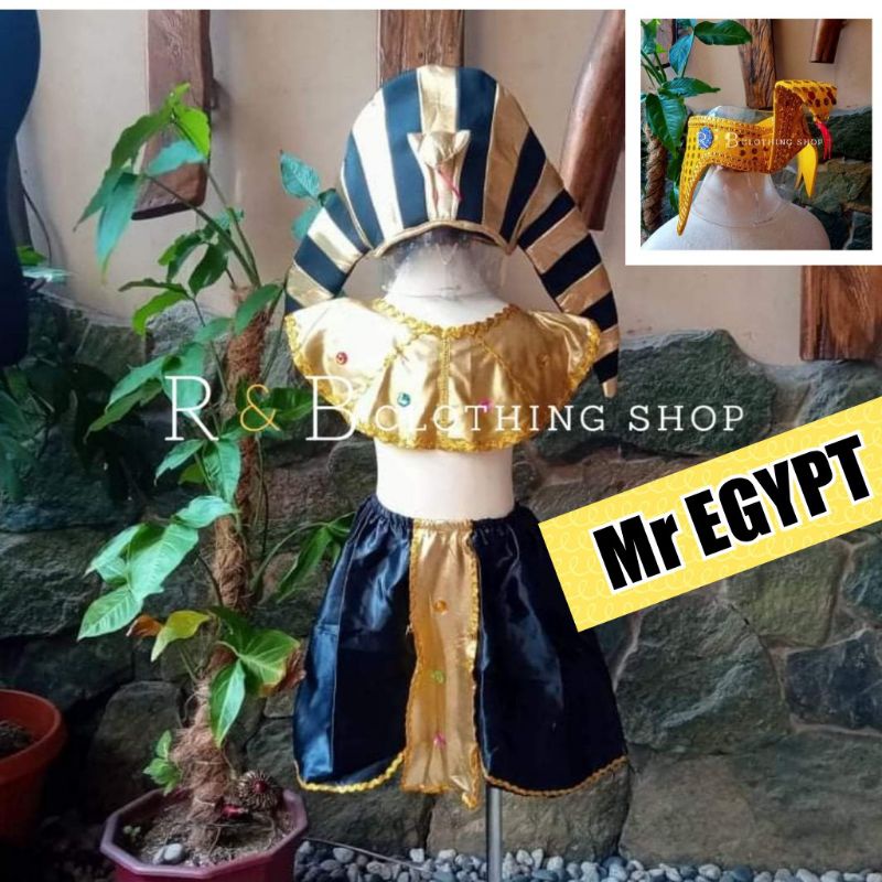 EGYPT Boy / Mr Egypt costumes for UNITED NATIONS Shopee Philippines