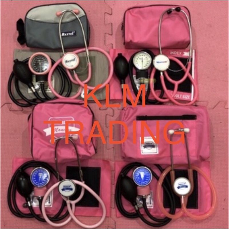 [ Pink ] BP Aneroid Monitor Apparatus set | Shopee Philippines