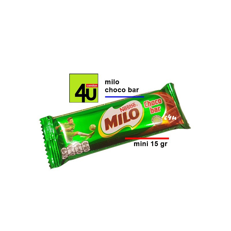 Milo - Choco Bar - MINI 15 gr | Shopee Philippines