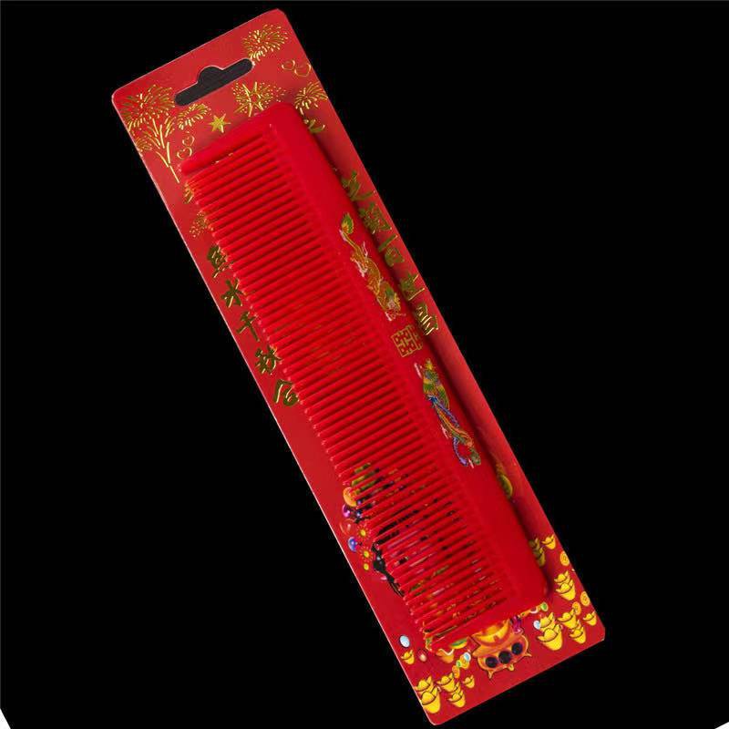 Chinese STELY COLOER RED HAIR COMB | Shopee Philippines