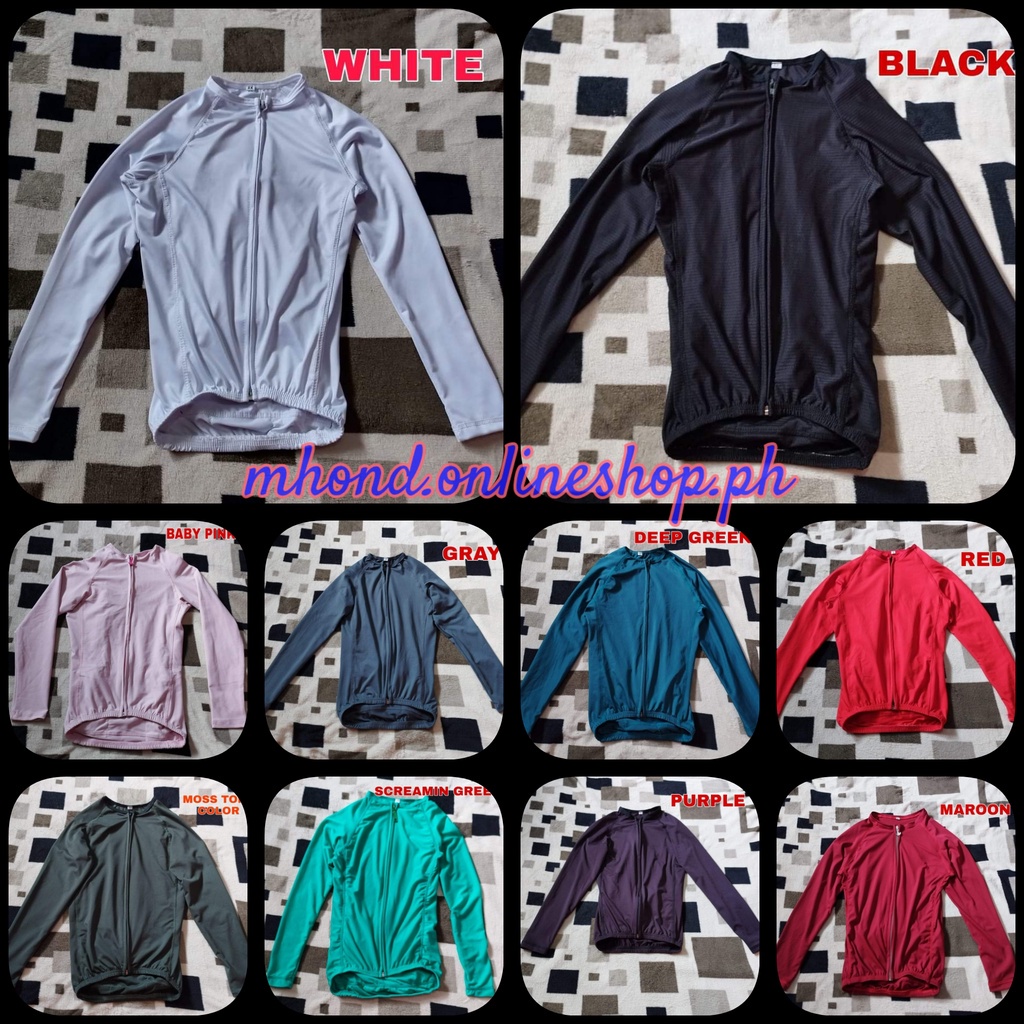 Cycling Jersey Longsleeve Top plain Shopee Philippines