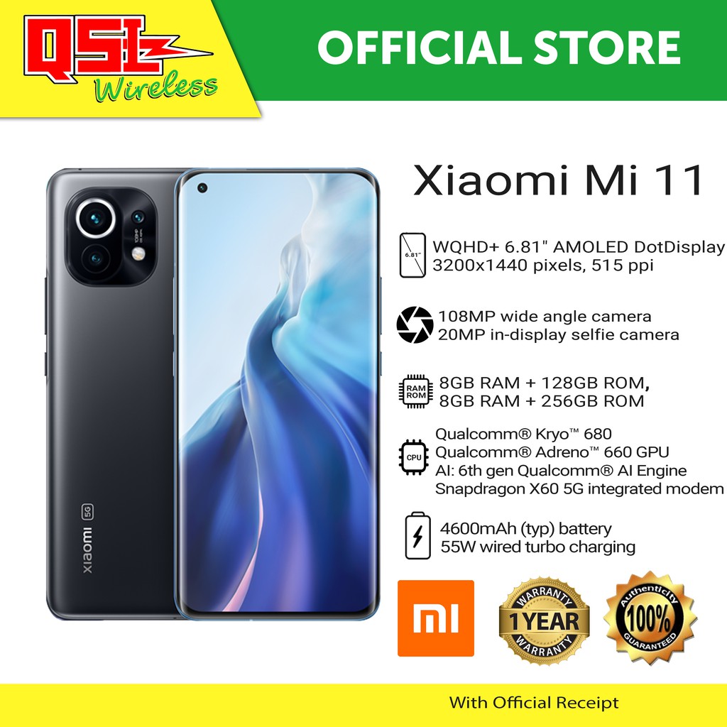 Xiaomi Mi 11 8128gb 8256gb Shopee Philippines