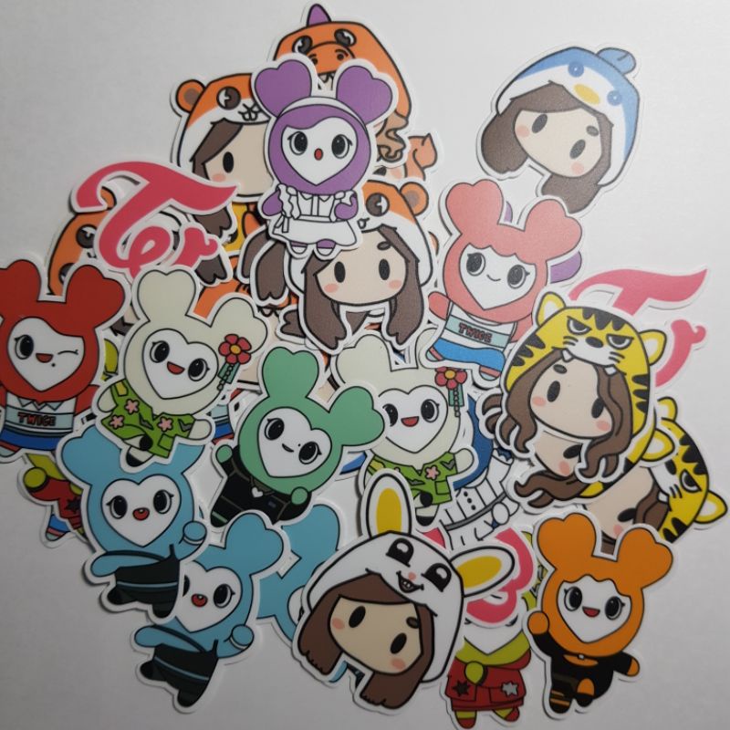 Twice Laminated Vinyl Stickers Waterproof Shopee Philippines