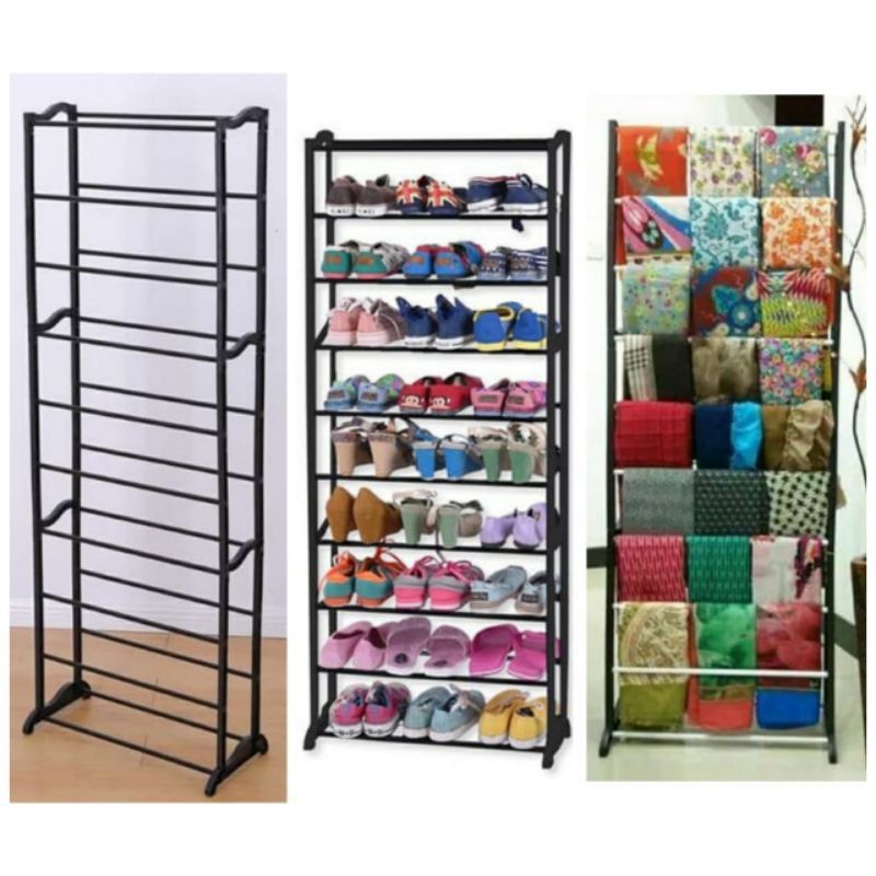 Amazing SHOE RACK Multifunction RACK AMAZING Shelf RACK Holes HIJAB ...