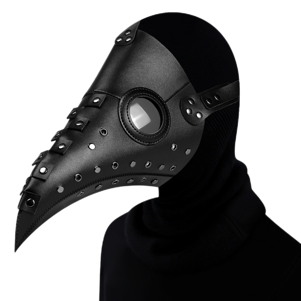 [ready Stock] Halloween Cos Clothing Plague Doctor Crow Costume Dark