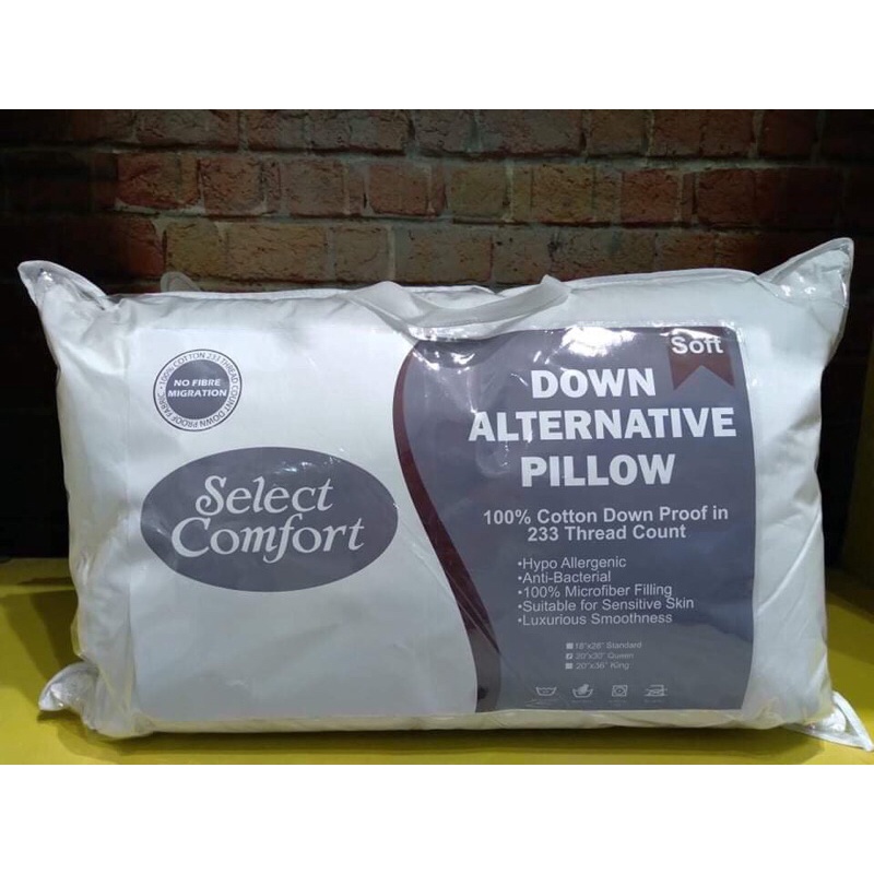 Select Comfort Down Alternative Pillow 4sizes Shopee Philippines