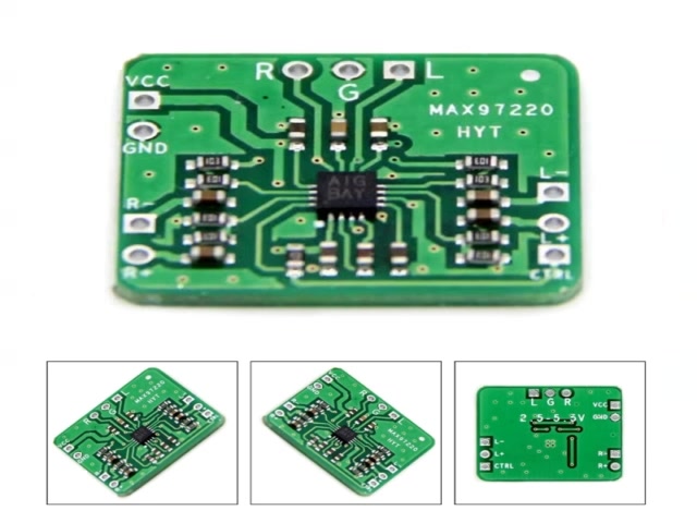 Utake MAX97220 Differential to Balanced Output Headphone Amplifier ...