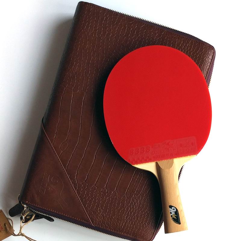 Double fish 9 stars table tennis racket finished racket 9AC