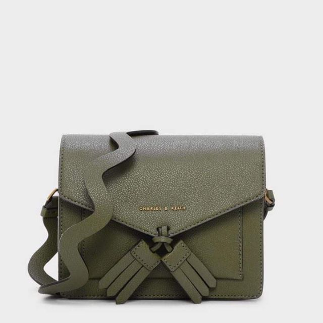 CHARLES KEITH TASSEL BAG