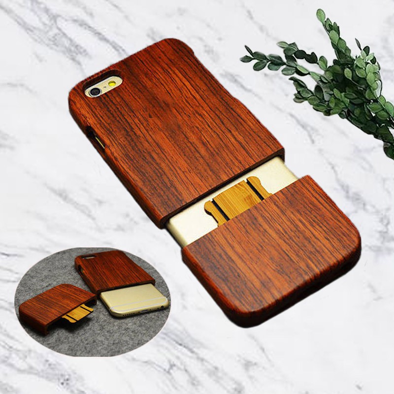 Wooden Phone Case 100 Handmade Natural Real Wood Bamboo Hard