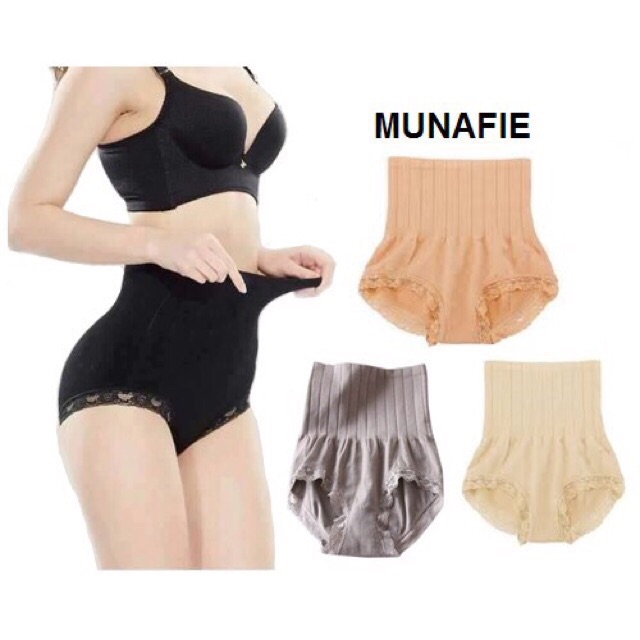 Munafie high waist slimming girdle panty