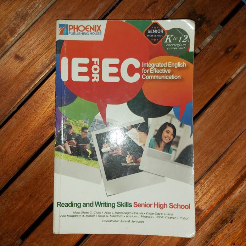 SHS STEM Text book Reading And Writing Skills Shopee Philippines