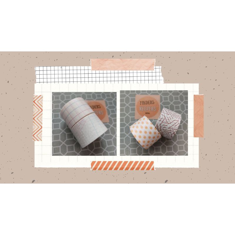 Neutral Color Washi Tape