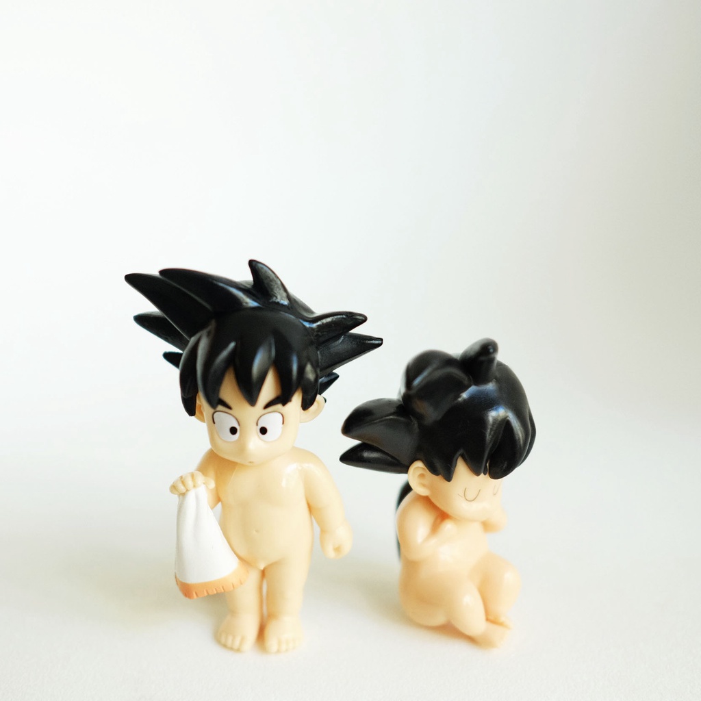 Anime Action Figure Mini Cute Nude Goku Dragon Ball Hobby