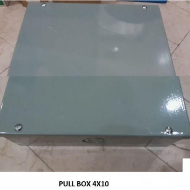 Pull Box 4x10 Electrical Metal Box | Shopee Philippines