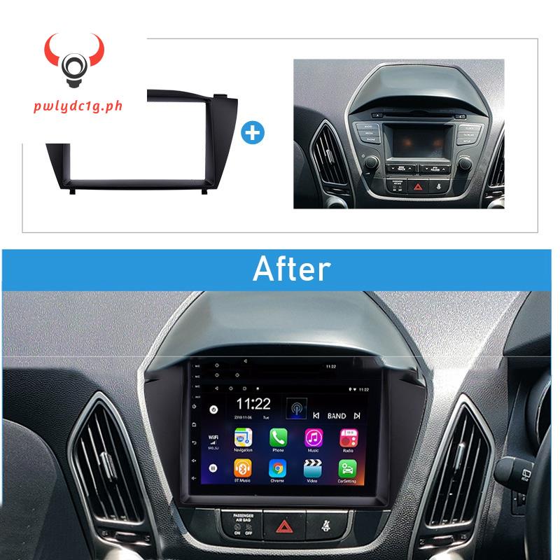 Double Din Car Radio Fascia Trim Kit Install Frame DVD Panel Stereo