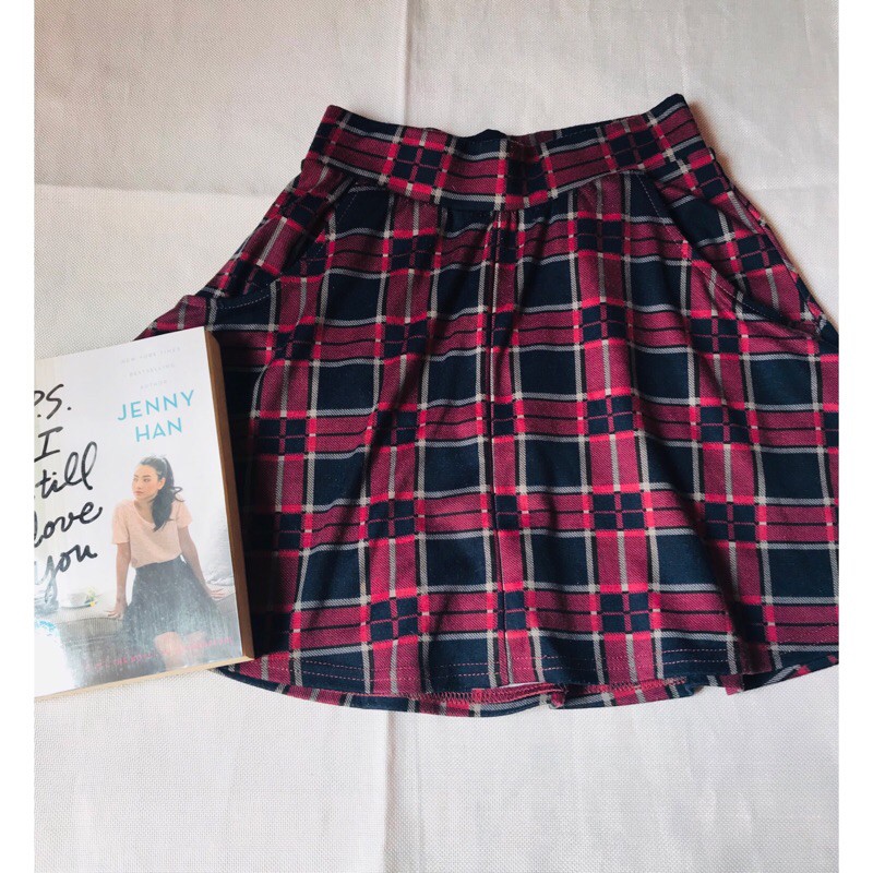 Checkered skirt cheap cotton on