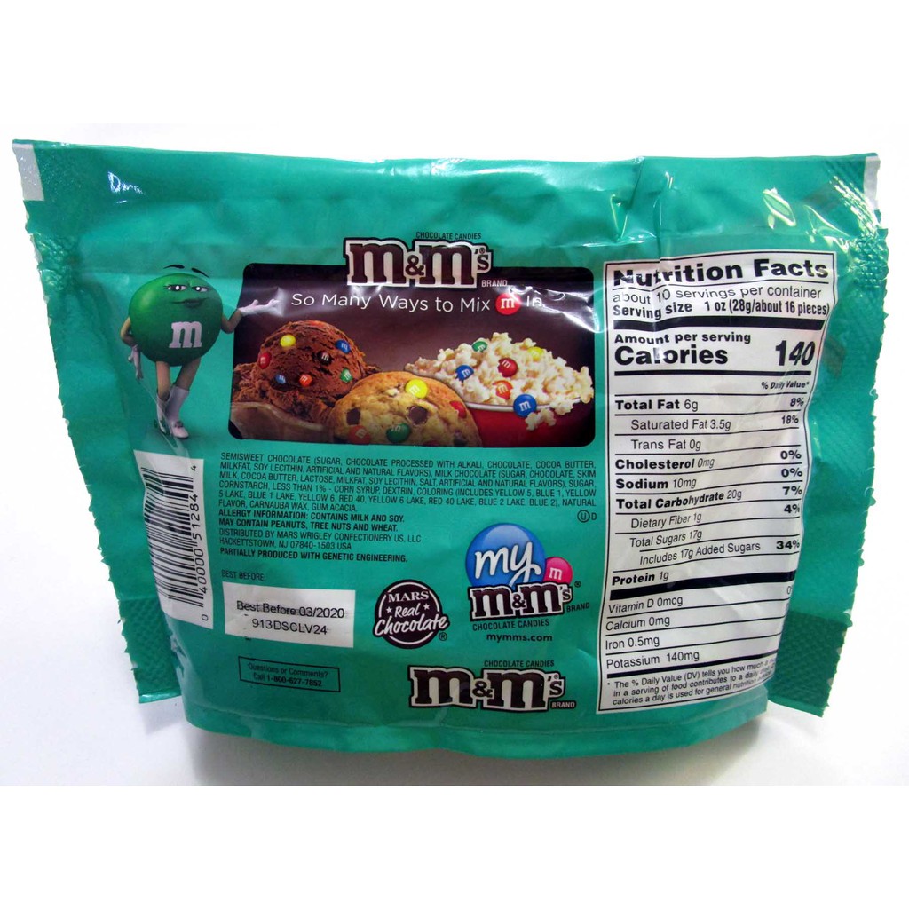 M&M's Sharing Size Chocolate Mint 🇺🇸 US Exclusive Flavour