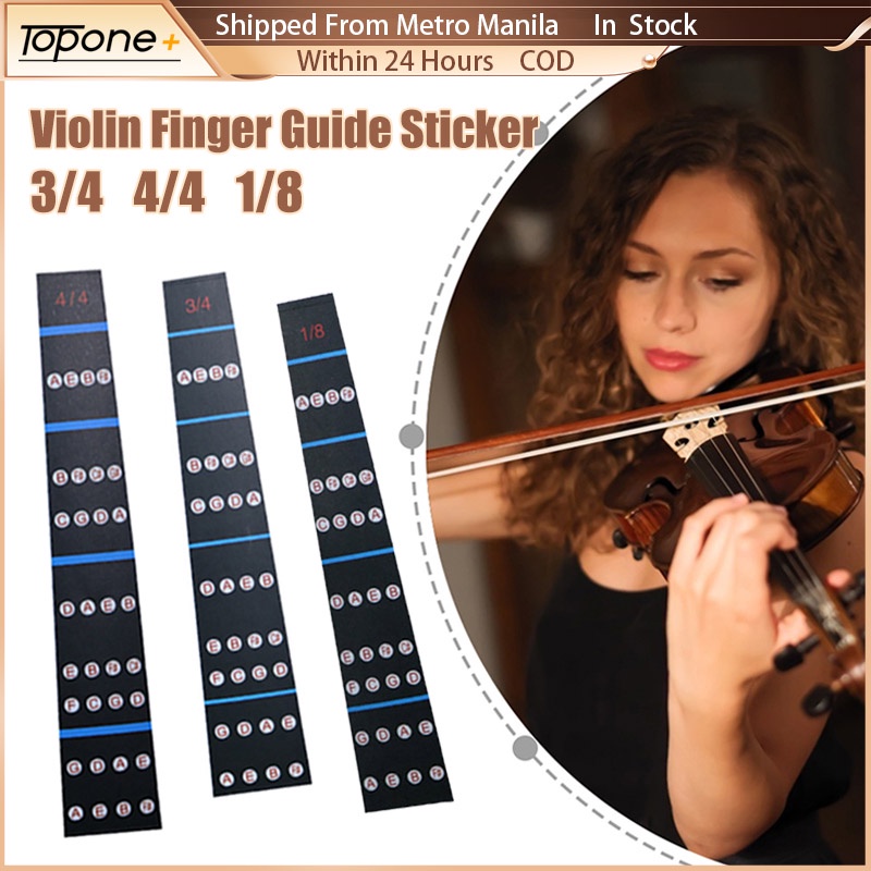 Violin Fingerboard Sticker Violin Label Chart Violin Finger Position