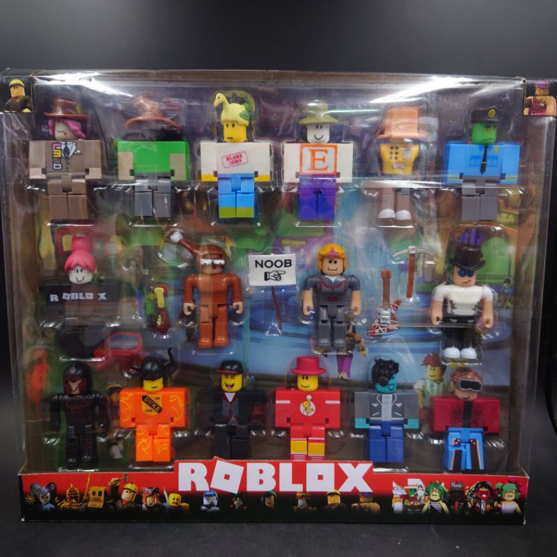 16 Roblox Model Set Of 15 Red Zone Comes With Accessories 7 cm Tall ...