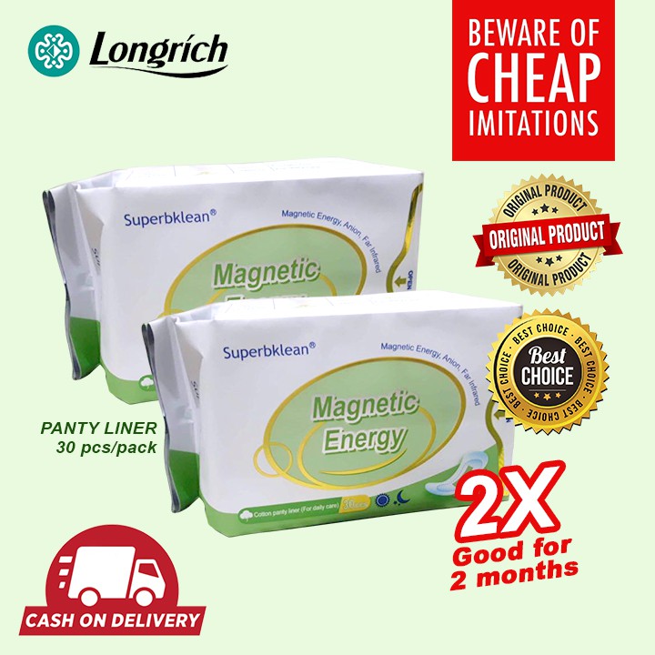 2 Panty Liner Longrich Energy Anion Relieves Pain Pregnancy