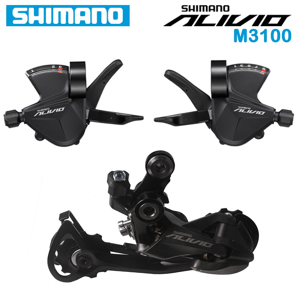 SHIMANO Alivio M3100 Groupset SL-M3100 3x9 Speed Shifter Left Right RD ...