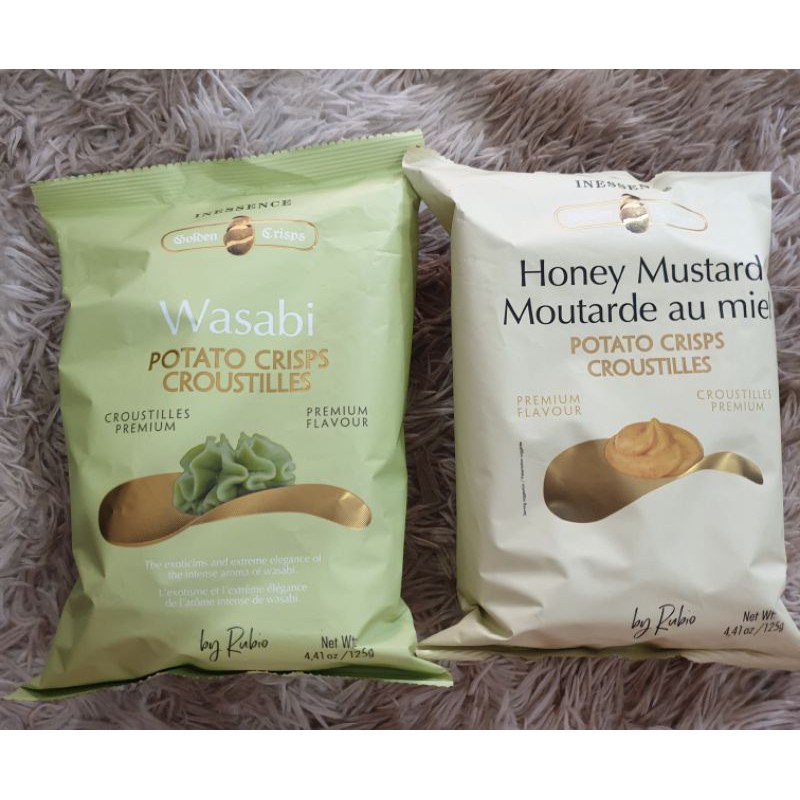 Inessence Wasabi Potato Crisp Croustilles/ Honey Mustard Potato Crisps