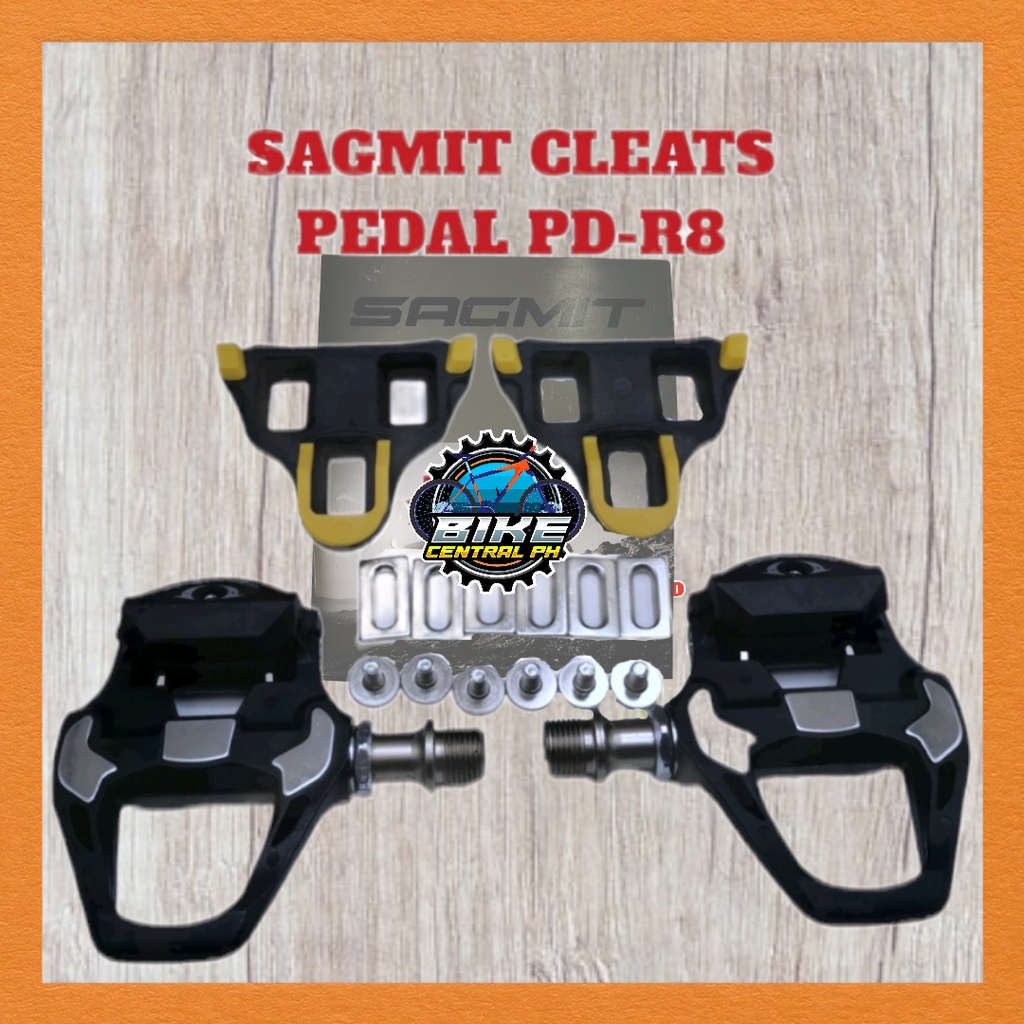 SAGMIT PEDAL CLEATS DU SEALED BEARING Shopee Philippines