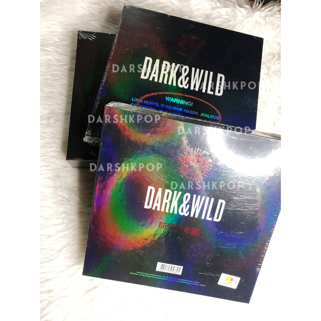 Dark and Wild Album Sealed Official BTS album Shopee Philippines