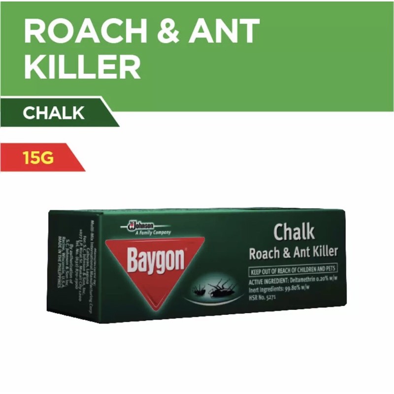 Baygon Roach and Ant Killer Baygon 15g Baygon Chalk Roach and Ant